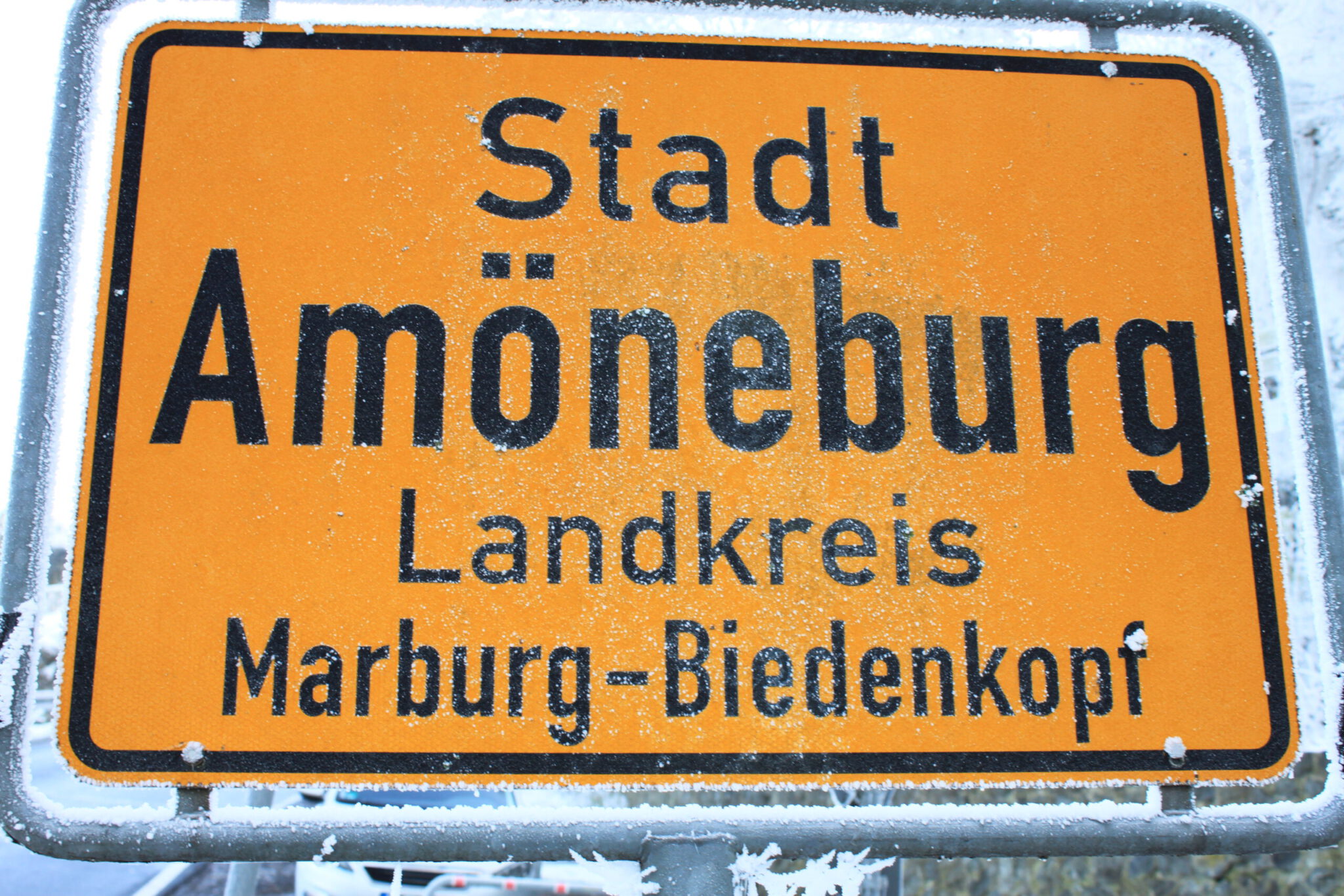 Amöneburg Ortsschild