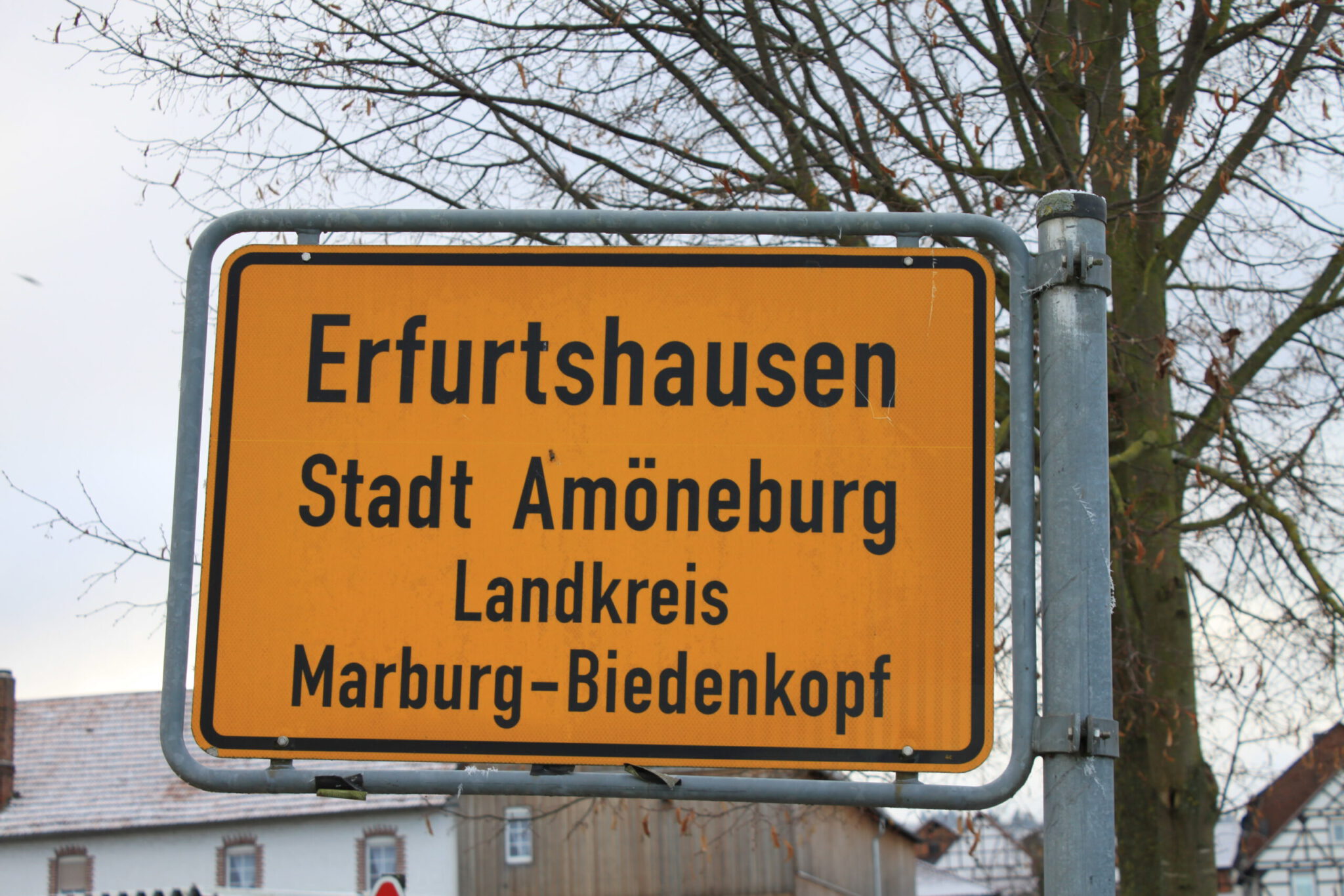 Erfurtshausen Ortsschild