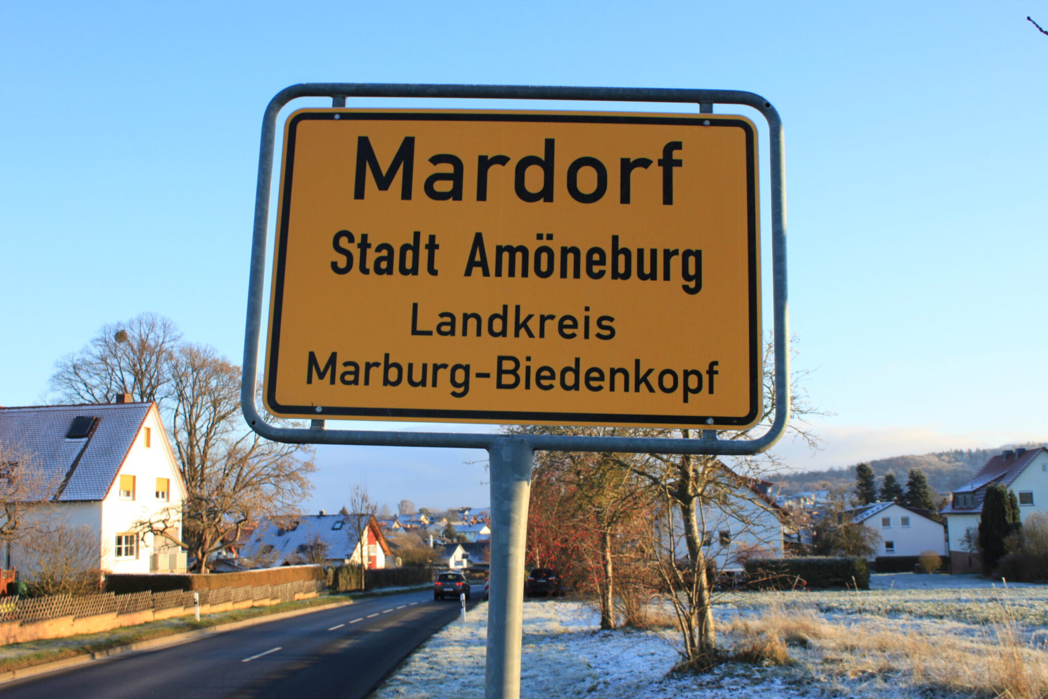 Mardorf Ortsschild