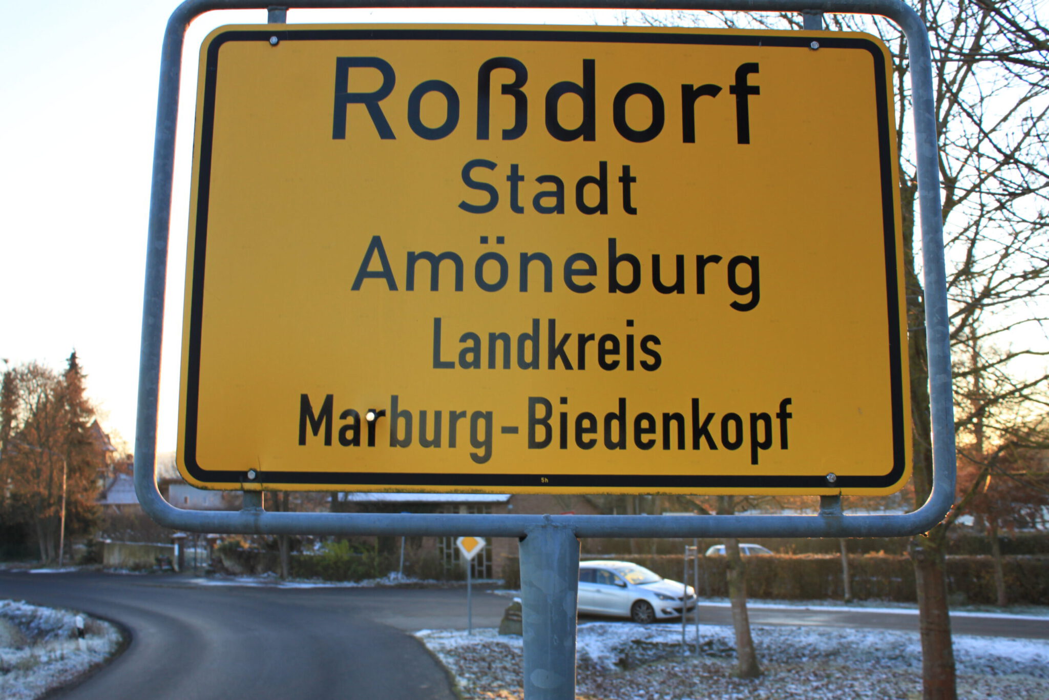Roßdorf Ortsschild